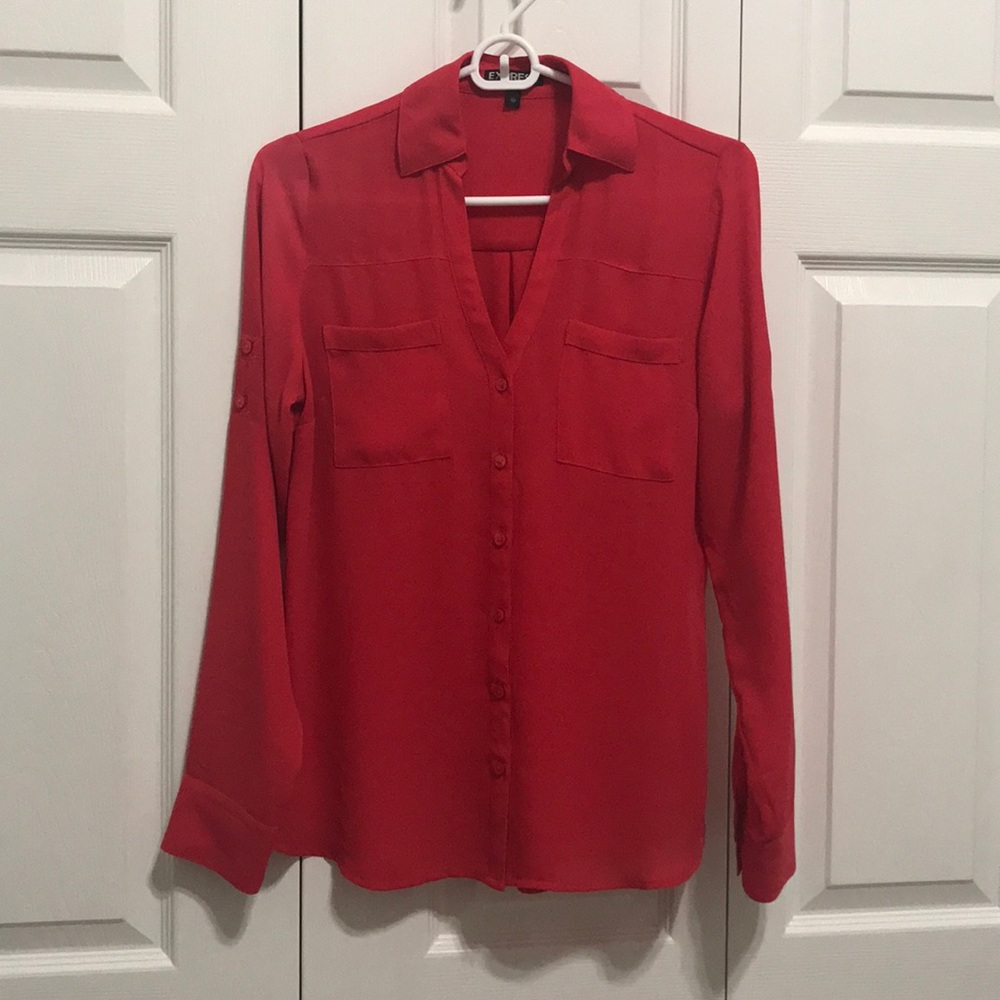 Express The Portofino Shirt Pink